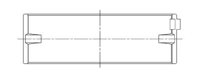 ACL Race Series - ACL Race Series 5M8361H-.25 122 Engine Crankshaft Main Bearing Set