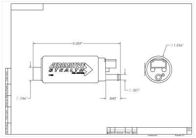 Aeromotive Fuel System - Aeromotive Fuel System 11569 Electric Fuel Pump