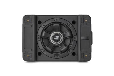 Alpine - Alpine SS-SB10 Single 10" S-Series Shallow Preloaded Subwoofer Enclosure