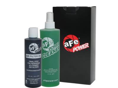 aFe Power - aFe 90-51401B Air Filter Cleaner w/Blk Oil 8oz Squeeze Oil 12oz Spray Cleaner