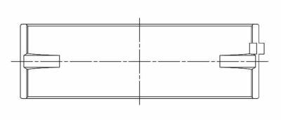 ACL Race Series - ACL Race 4M2633H-.025 Crankshaft Bearing for Infiniti/Nissan 3.0