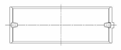 ACL Race Series - ACL Race 5M829HX-STD Chevy Excalibur GMC Iso Crankshaft Bearing