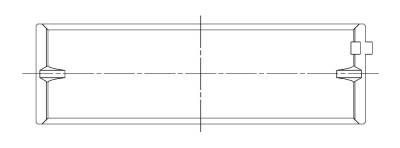 ACL Race Series - ACL Race 5M909HX-STD Checker Chevy/GMC Pontiac 307 Crankshaft Bearing