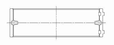 ACL Race Series - ACL Race 7M1532HX-STD Crankshaft Bearing BMW 2.0/2.2/2.4/2.5/2.7/2.8/3.0/3.2