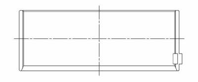 ACL Race Series - ACL Race 8B481HX-STD Connecting Rod Bearing for Bristol Checker Chrysler Dodge