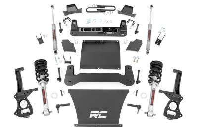 Rough Country Suspension Systems - Rough Country 6" Suspension Lift Kit 2025 Silverado 1500 4WD 110032