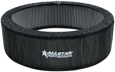 Allstar Performance - Allstar Performance ALL26220 Air Cleaner Pre-Filter Wrap 14x3 Black