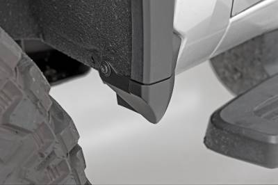 Rough Country Suspension Systems - Rough Country OEM Mud Flap Removal Kit Black 20-25 Silverado HD 13004