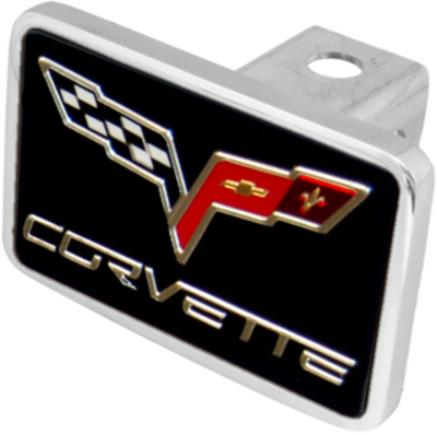 Eurosport Daytona - Eurosport Daytona 8359XL-1 Class III 2" Hitch Plug C6 Corvette Logo