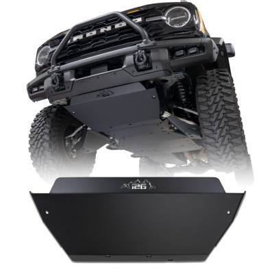 IAG Performance - IAG Performance IAG-BDY-F2300 Rock Armor Front Skid Plate for 21+ Ford Bronco