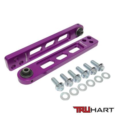 TruHart - TruHart TH-H103-PU Rear Lower Control Arms Purple for 02-06 Acura RSX