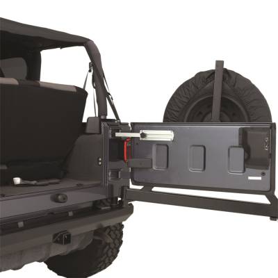 Rampage - Rampage 7342 Tailgate Stopper Brite Color for 87-18 Jeep Wrangler YJ/JK/TJ