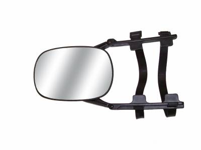 Cipa Mirrors - CIPA Mirrors 11950 Clip-On Towing Mirror Single