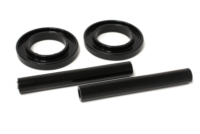 Energy Suspension - Energy Suspension 4.6102G Coil Spring Isolator Set Front Polyurethane Black