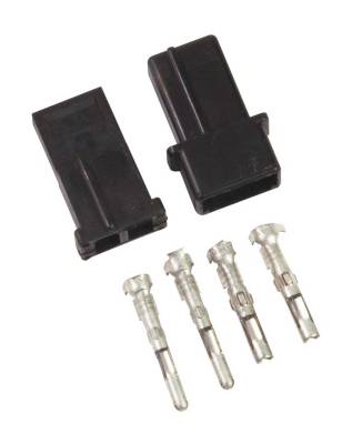 MSD - MSD Ignition 8824 Two Pin Wire Terminal Clip Connector Kit