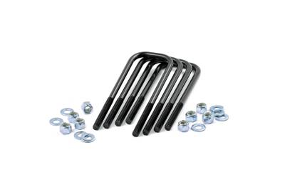 Rough Country Suspension Systems - Rough Country 9/16 x 3.125 x 10 Radius Top Leaf Spring U-Bolt EACH 7650