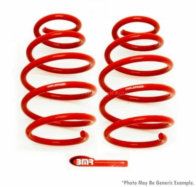BMR Suspension - BMR Suspension SP023R Lowering Springs Front 1.4" Drop 220 Spring Rate