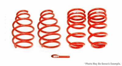 BMR Suspension - BMR Suspension SP025R Lowering Spring Kit 4Pc Front 1.4" Rear 1"