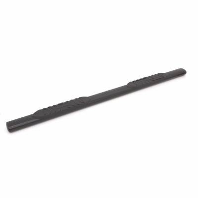 Lund - LUND 24091006 NERF BARS 5" Oval Straight Tube Step Black w/Brkts