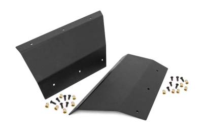 Rough Country Suspension Systems - Rough Country Rear Quarter Panel Armor Black for 97-01 Cherokee XJ 10572