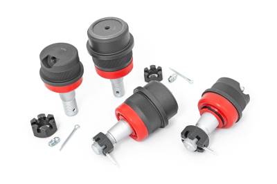 Rough Country Suspension Systems - Rough Country Upper/Lower Heavy Duty Ball Joints for Jeep Wrangler JK 10626