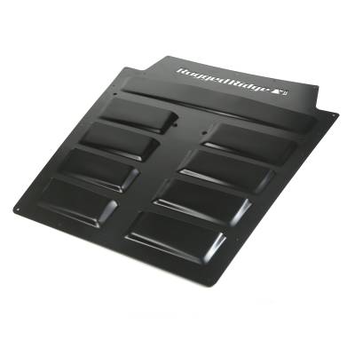 Rugged Ridge - Rugged Ridge Vented Louvered Hood Insert Black 17759.10