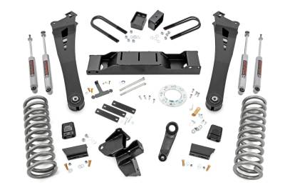 Rough Country Suspension Systems - Rough Country 37830 5" Suspension Lift Kit for 19-24 Ram 3500 4WD Diesel