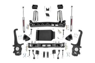 Rough Country Suspension Systems - Rough Country 874.20 4" Suspension Lift Kit for 04-15 Nissan Titan