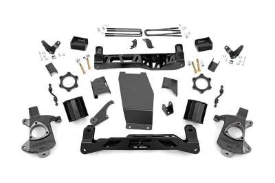 Rough Country Suspension Systems - Rough Country 17901 5" Suspension Lift Kit for 14-18 Sierra 1500 Denali