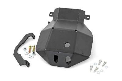 Rough Country Suspension Systems - Rough Country Dana M186 Front Differential Skid Plate for 18-23 Jeep JL 10623