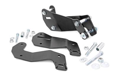 Rough Country Suspension Systems - Rough Country Front Control Arm Relocation Kit 3.5"-6" for Wrangler JK 110600