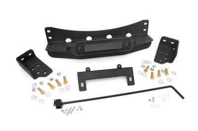 Rough Country Suspension Systems - Rough Country Front Hidden Winch Mount Kit 07-13 Silverado/Sierra 1500 1080