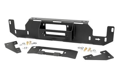 Rough Country Suspension Systems - Rough Country Front Hidden Winch Mount Kit 15-20 Ford F150 51007