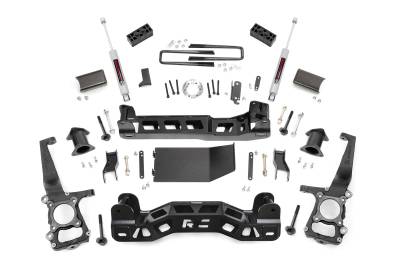 Rough Country Suspension Systems - Rough Country 4" Suspension Lift Kit 11-14 Ford F150 4WD 57430