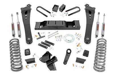 Rough Country Suspension Systems - Rough Country 37530 5" Suspension Lift Kit for 19-24 Ram 3500 4WD Diesel