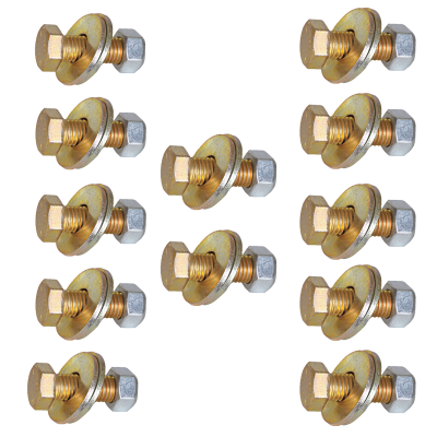 GEN-Y Hitch - GEN-Y Hitch EXECUTIVE Fifth Wheel Pin Box Bolt Kit Pkg of 12 GH-80943