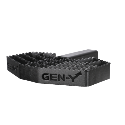 GEN-Y Hitch - GEN-Y Hitch 2" Shank Serrated Heavy Duty Hitch Step Black GH-030