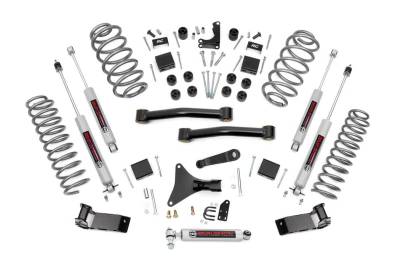 Rough Country Suspension Systems - Rough Country 698.20 4" Suspension Lift Kit for 99-04 Grand Cherokee WJ