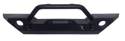 Rampage - Rampage 99306 Rock Rage Front Bumper for 07-26 Jeep Wrangler JL JK Gladiator JT