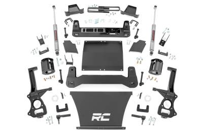 Rough Country Suspension Systems - Rough Country 6" Suspension Lift Kit 19-24 Silverado 1500 Gas 21731