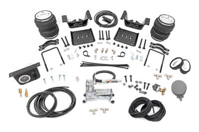 Rough Country Suspension Systems - Rough Country 10005C Rear Air Spring Kit w/Compressor for Silverado/Sierra 1500