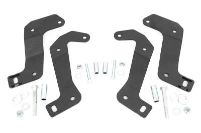 Rough Country Suspension Systems - Rough Country Front Control Arm Relocation Kit 3.5"-6" for Jeep JL/JT 110602
