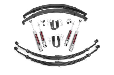Rough Country Suspension Systems - Rough Country 2.5" Suspension Lift Kit 74-80 International Scout II 4WD 830N3