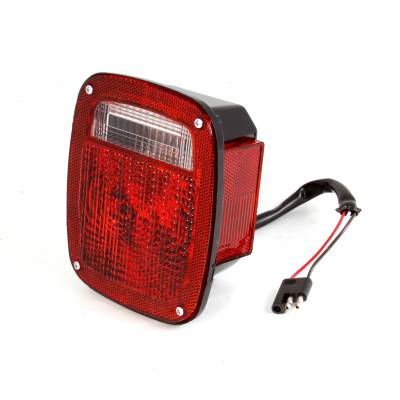 Omix - Omix 12403.08 Right Black Taillight