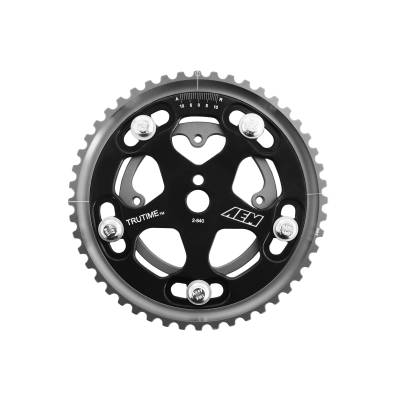 AEM Electronics - AEM 23-830BK Tru-Time Adjustable Cam Gear 5-Bolt for Mitsubishi Eclipse