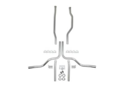 Hooker - Hooker Headers 16526HKR Dual Competition Header Back Exhaust System