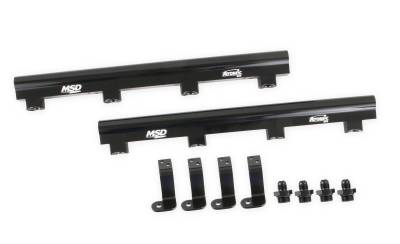 MSD - MSD Ignition 2722 Atomic EFI Billet Fuel Rail Kit for 06-15 Camaro/Corvette