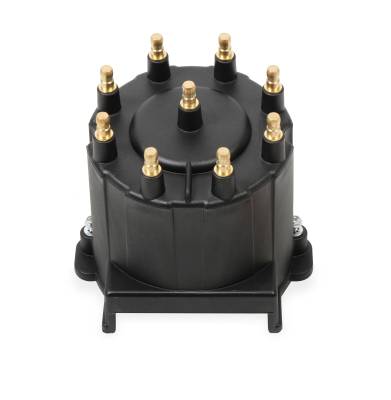 MSD - MSD Ignition 84263 Distributor Cap Black for GM HEI Late Model