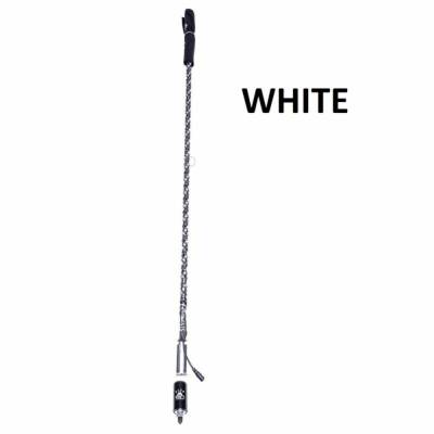 5150 Whips - 5150 Whips 24" Hyper Whip LED Safety Whip-White w/Magnet Mount & Flag-Each