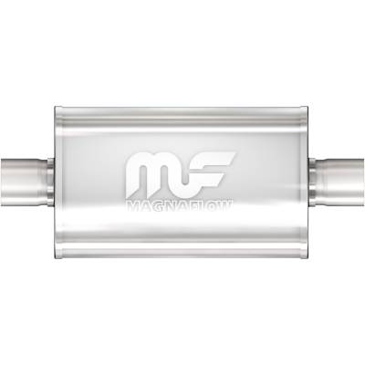 MagnaFlow Exhaust Products - MagnaFlow 12246 Straight-Through Muffler 2.5" Center/Center 5x18x8 Body